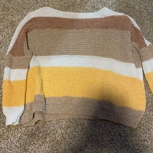 Multi colored sweater